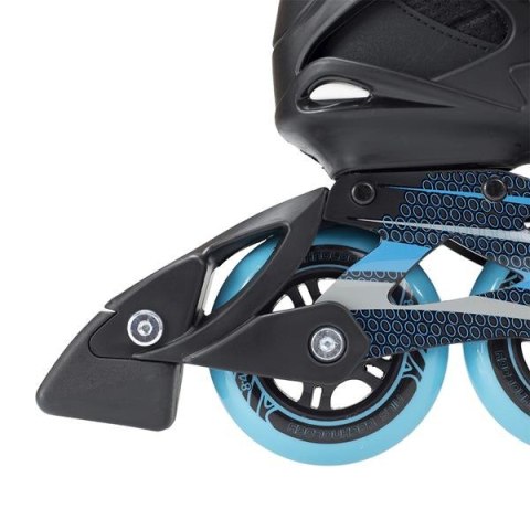 ŁYŻWOROLKI NA5003 S ROZM. 45 CZARN-NIEB. /NILS