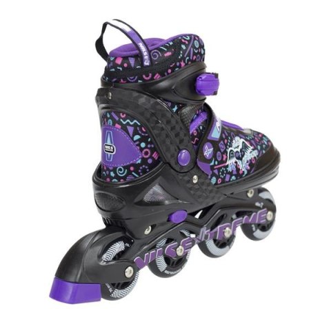 ŁYŻWOROLKI NJ4613 A ROZM. S PURPUR. /NILS