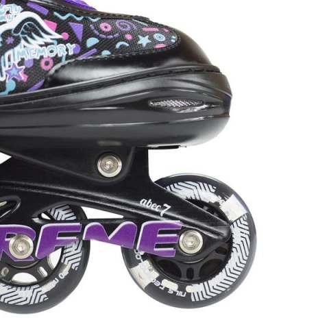 ŁYŻWOROLKI NJ4613 A ROZM. S PURPUR. /NILS