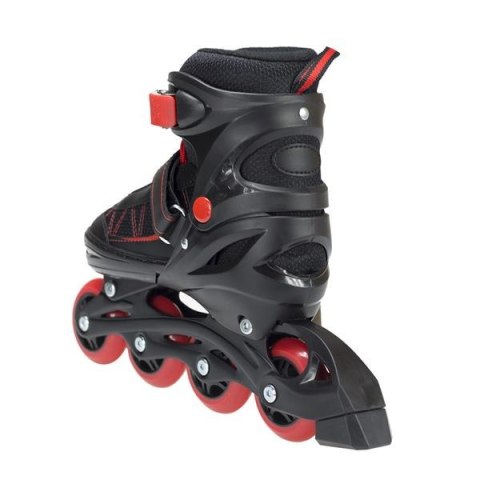 ŁYŻWOROLKI NH7103 A 2W1 ROZM. L CZARN-CZERW. /NILS