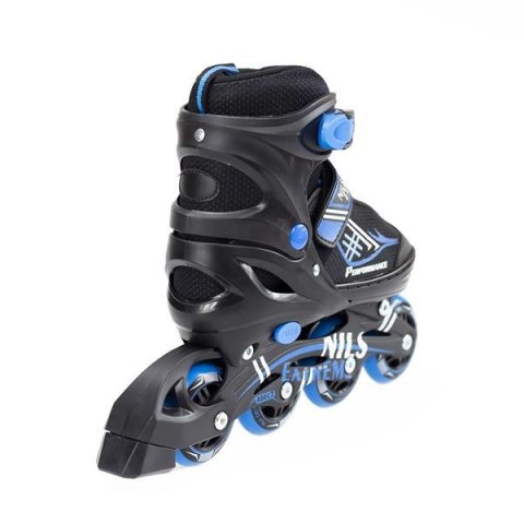 ŁYŻWOROLKI NH7104 A 2W1 ROZM. M CZARN-NIEB. /NILS