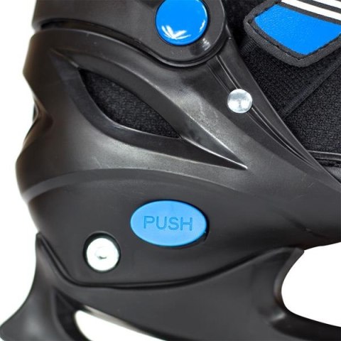 ŁYŻWOROLKI NH7104 A 2W1 ROZM. S CZARN-NIEB. /NILS