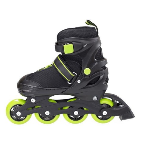 ŁYŻWOROLKI NH7104 A 2W1 ROZM. L CZARN-ZIEL. /NILS