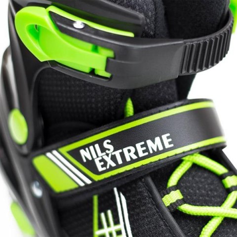 ŁYŻWOROLKI NH7104 A 2W1 ROZM. M CZARN-ZIEL. /NILS