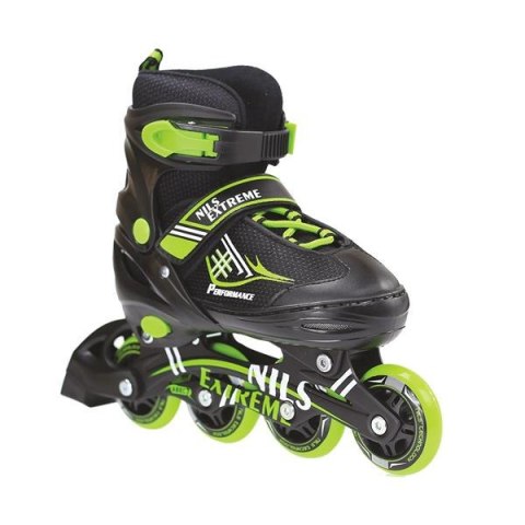 ŁYŻWOROLKI NH7104 A 2W1 ROZM. S CZARN-ZIEL. /NILS