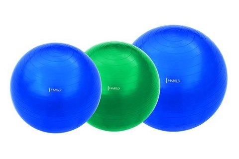 PIŁKA DO ĆWICZEŃ FITNESS YB01 65CM /HMS