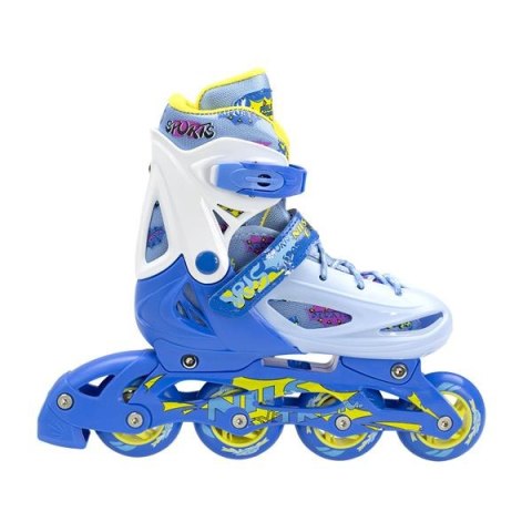 ŁYŻWOROLKI REGULOWANE NJ1905 ROZM. XS (27-30) /NILS