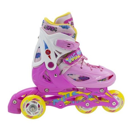 ŁYŻWOROLKI REGULOWANE NJ1905 ROZM. S (31-34) /NILS