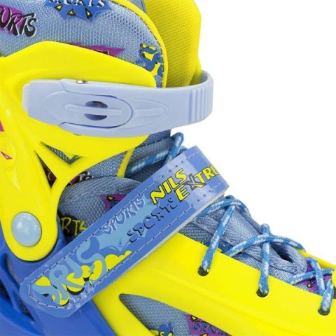 ŁYŻWOROLKI REGULOWANE NJ1905 ROZM. S (31-34) /NILS