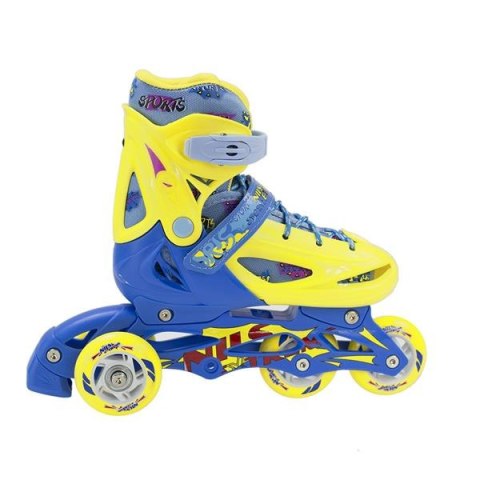 ŁYŻWOROLKI REGULOWANE NJ1905 ROZM. XS (27-30) /NILS