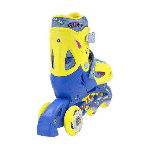 ŁYŻWOROLKI REGULOWANE NJ1905 ROZM. XS (27-30) /NILS