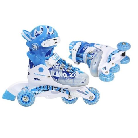 ŁYŻWOROLKI NJ2016 A NIEB. ROZM. XS /NILS