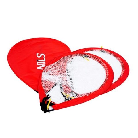 BRAMKI DO PIŁKI NOŻNEJ Z SIATKĄ ZBRS180 2SZT /NILS