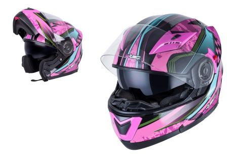 KASK MOTOCYKLOWY YM-925 ROZM. M (57-58) /W-TEC