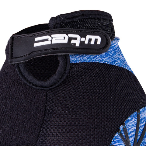 RĘKAWICZKI ROWEROWE DAMSKIE KLARITY AMC-1039-17 ROZM. S CZARN-NIEB. /W-TEC