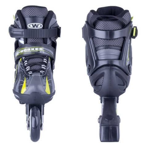 ŁYŻWOROLKI REGULOWANE HAASIKO ROZM. XL (43-46) /WORKER