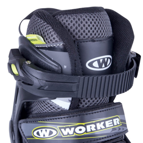 ŁYŻWOROLKI REGULOWANE HAASIKO ROZM. XL (43-46) /WORKER