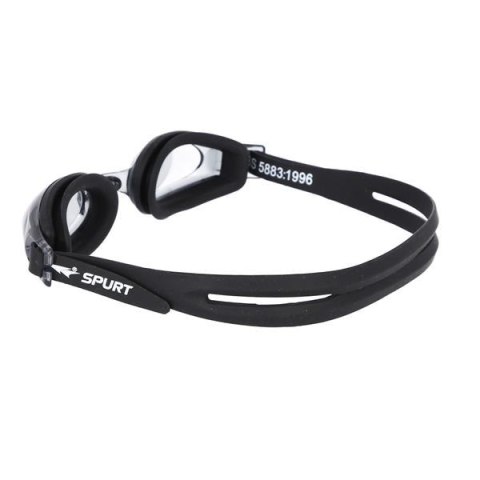 OKULARY PŁYWACKIE F-1500 AF CZARN. /SPURT