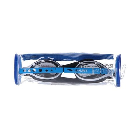 OKULARY PŁYWACKIE F-1600 AF BIAŁ-CZARN. / SPURT