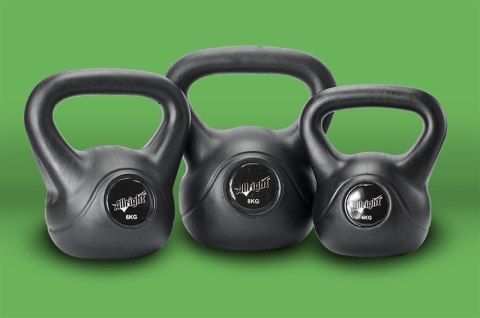 HANTLA KETTLEBELL BITUMICZNA FEB 4KG /ALLRIGHT