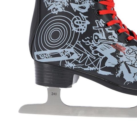 ŁYŻWY FIGUROWE NF4463 S ROZM. 38 CZARN. /NILS