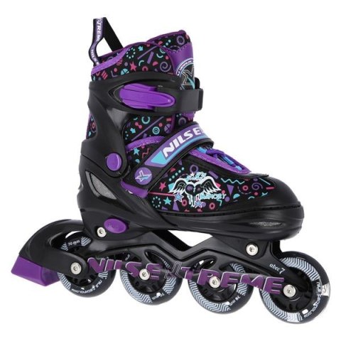 ŁYŻWOROLKI REGULOWANE 3W1 NH4413 ROZM. S (30-33) /NILS