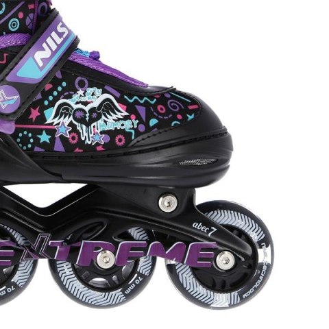 ŁYŻWOROLKI REGULOWANE 3W1 NH4413 ROZM. S (30-33) /NILS