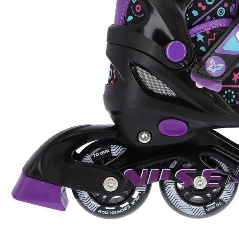 ŁYŻWOROLKI REGULOWANE 3W1 NH4413 ROZM. S (30-33) /NILS