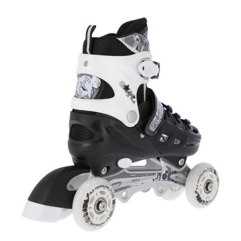 ŁYŻWOROLKI REGULOWANE 4W1 NH10905 ROZM. M (35-38) /NILS