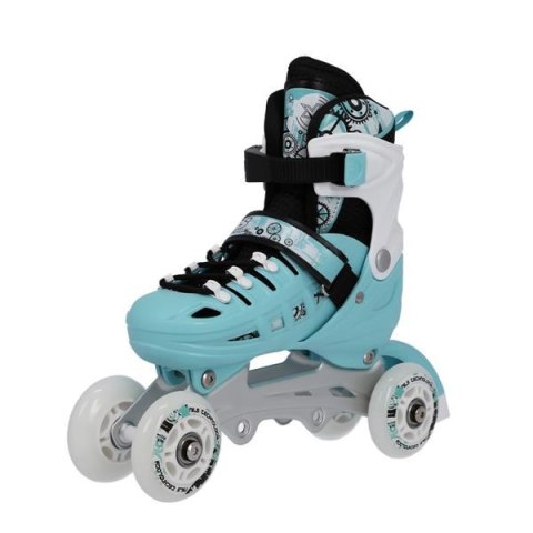 ŁYŻWOROLKI REGULOWANE 4W1 NH10905 ROZM. M (35-38) /NILS