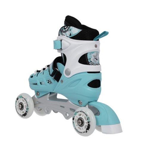 ŁYŻWOROLKI REGULOWANE 4W1 NH10905 ROZM. M (35-38) /NILS