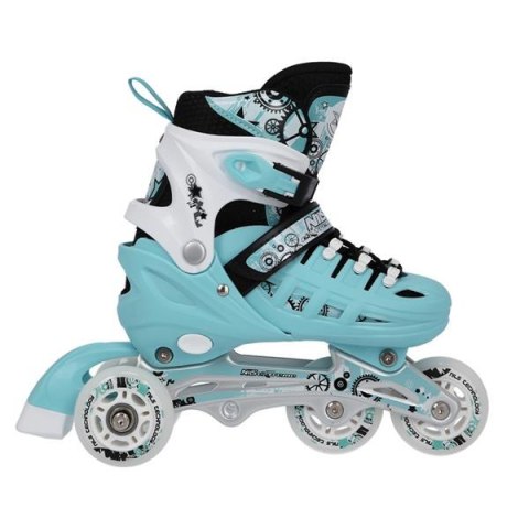 ŁYŻWOROLKI REGULOWANE 4W1 NH10905 ROZM. S (31-34) /NILS