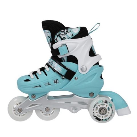 ŁYŻWOROLKI REGULOWANE 4W1 NH10905 ROZM. S (31-34) /NILS