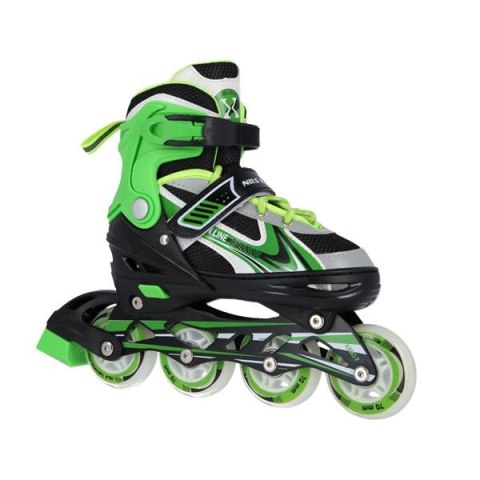 ŁYŻWOROLKI REGULOWANE 2W1 NH18188 ROZM. M (34-38) /NILS