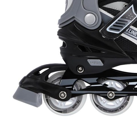 ŁYŻWOROLKI REGULOWANE 2W1 NH18188 ROZM. L (39-43)/NILS