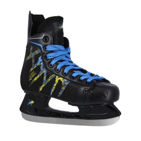 ŁYŻWY HOKEJOWE NH2206 S ROZM. 38 CZARN. /NILS