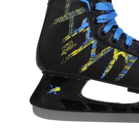 ŁYŻWY HOKEJOWE NH2206 S ROZM. 41 CZARN. /NILS