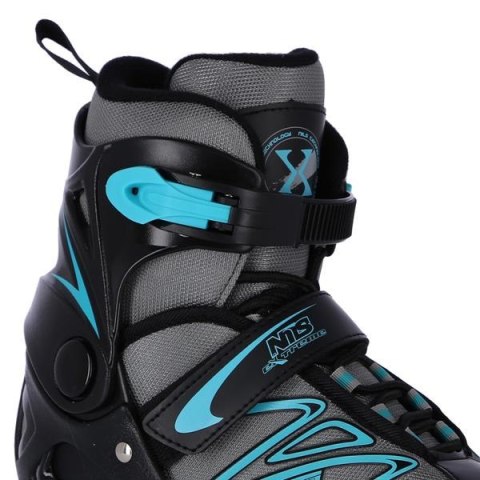 ŁYŻWY HOKEJOWE NH2253 A ROZM. L(40-43) CZARN-NIEB. /NILS