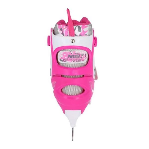 ŁYŻWOROLKI REGULOWANE 2W1 NF10927 ROZM. M (35-38) /NILS