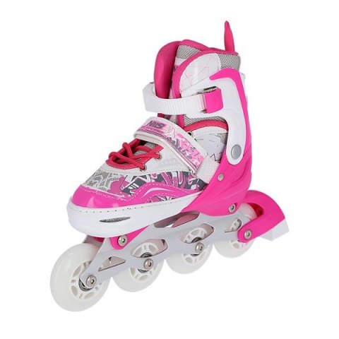 ŁYŻWOROLKI REGULOWANE 2W1 NF10927 ROZM. M (35-38) /NILS