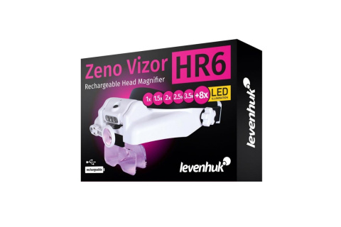 LUPA NAGŁOWNA ZENO VIZOR HR6 Z AKUMULATOREM /LEVENHUK