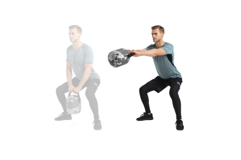 HANTLA KETTLEBELL PCV VIN-BELL QUABELL 6KG /INSPORTLINE