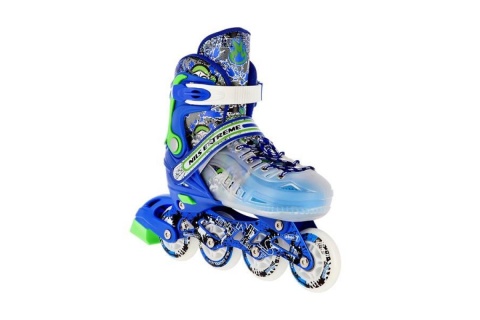 ŁYŻWOROLKI REGULOWANE 4W1 NH18122 ROZM. S (29-33) /NILS