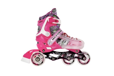 ŁYŻWOROLKI REGULOWANE 4W1 NH18122 ROZM. L (39-43) /NILS