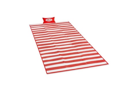 MATA PLAŻOWA CZERW. 180x90 CM /NILS