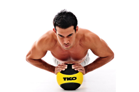 PIŁKA LEKARSKA DO ĆWICZEŃ TKGU 5KG /TKO