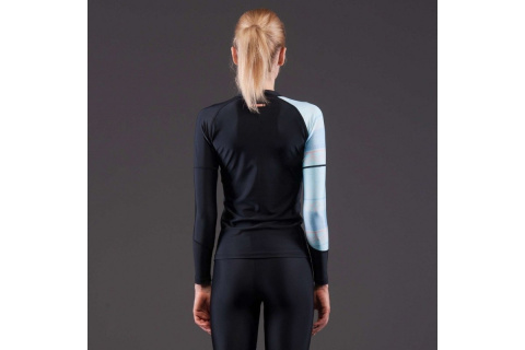 KOSZULKA RASHGUARD DAMSKA ILLUSION NIEB. ROZM. XL /AQUA MARINA KOSZULKA RASHGUARD DAMSKA ILLUSION NIEB. ROZM. XL /AQUA MARINA