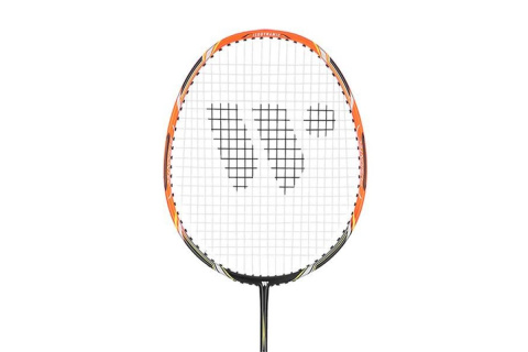 RAKIETA DO BADMINTONA FUSIONTEC 973 POMARAŃCZ-CZARN. /WISH