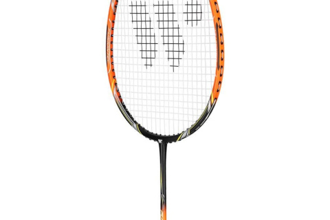 RAKIETA DO BADMINTONA FUSIONTEC 973 POMARAŃCZ-CZARN. /WISH
