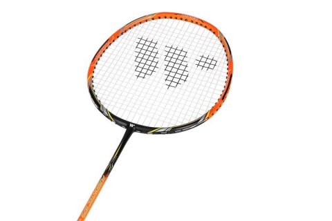 RAKIETA DO BADMINTONA FUSIONTEC 973 POMARAŃCZ-CZARN. /WISH